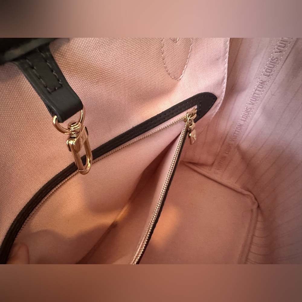 EUC🤎Louis Vuitton Neverfull MM Rose Ballerine - Picture 9 of 16